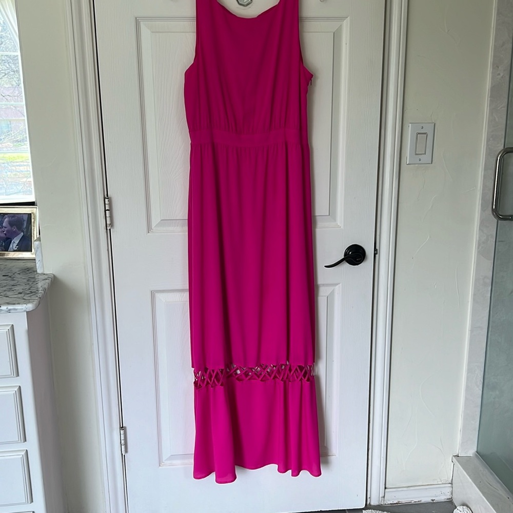 Long Pink Gianni Bini Dress